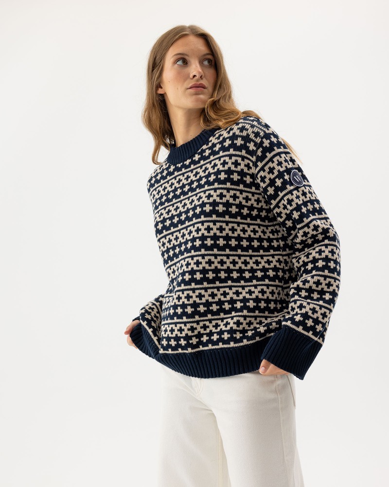 Augusta Crew WP Navy/Oyster