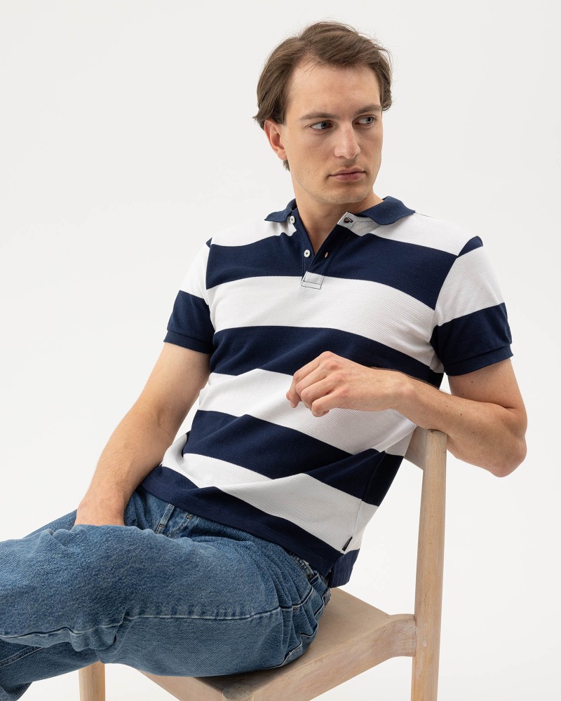 Beppe Polo Navy/White