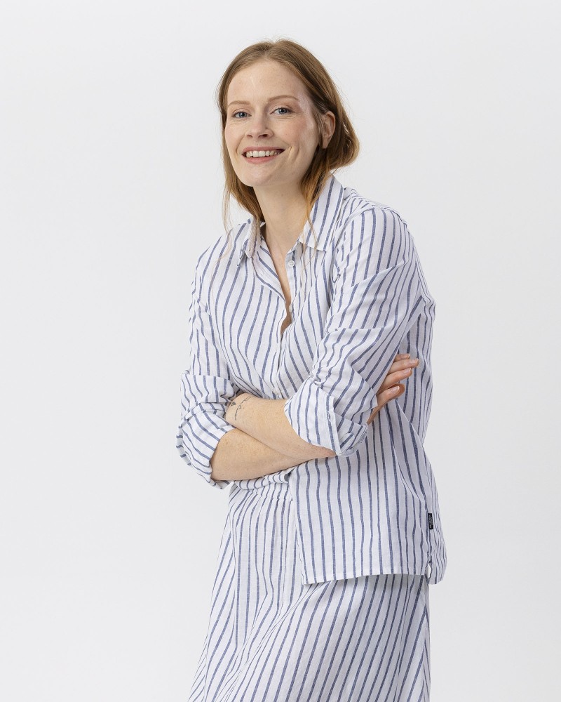 Bettan Shirt White/Navy