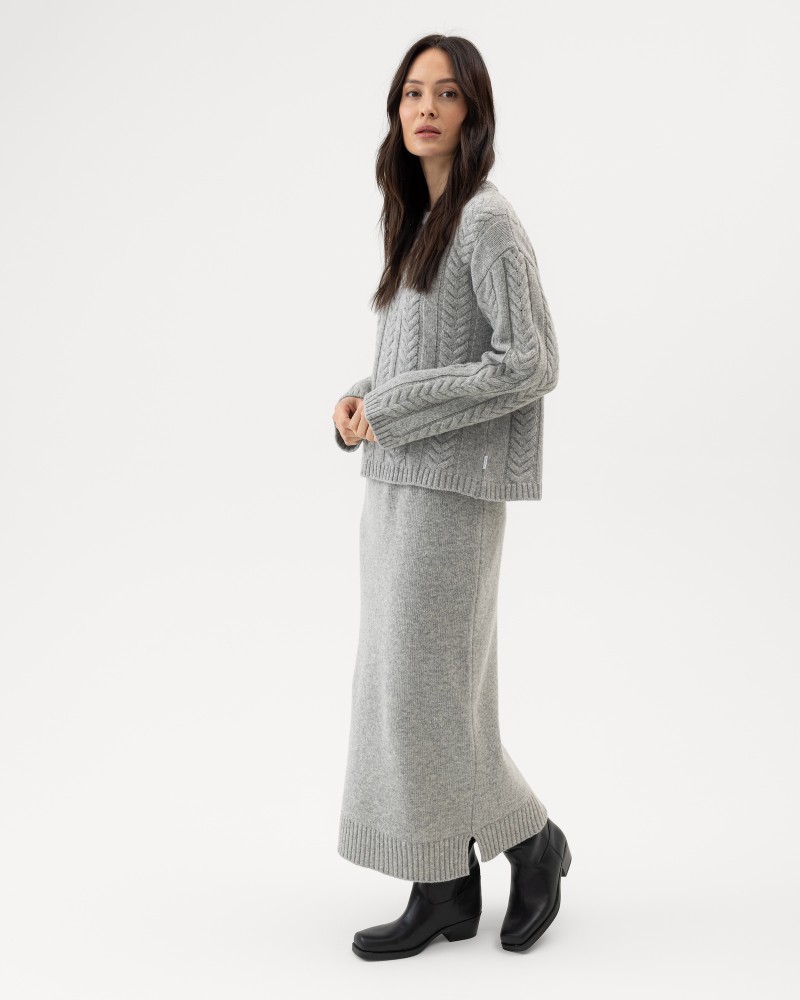 Betty Long Skirt Betty Long Skirt Grey