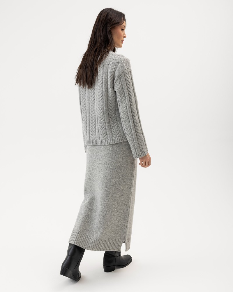 Betty Long Skirt Betty Long Skirt Grey