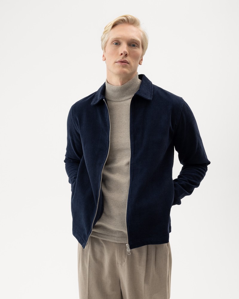 Birger Cord Jacket Navy