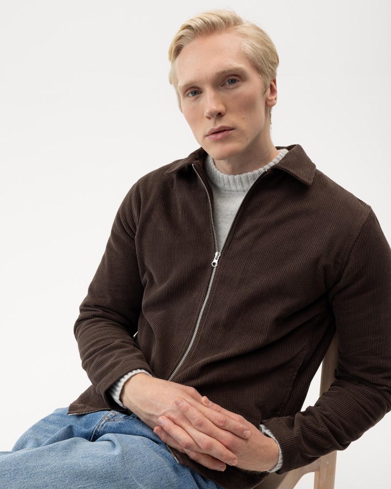Birger Cord Jacket Dark Chocolate