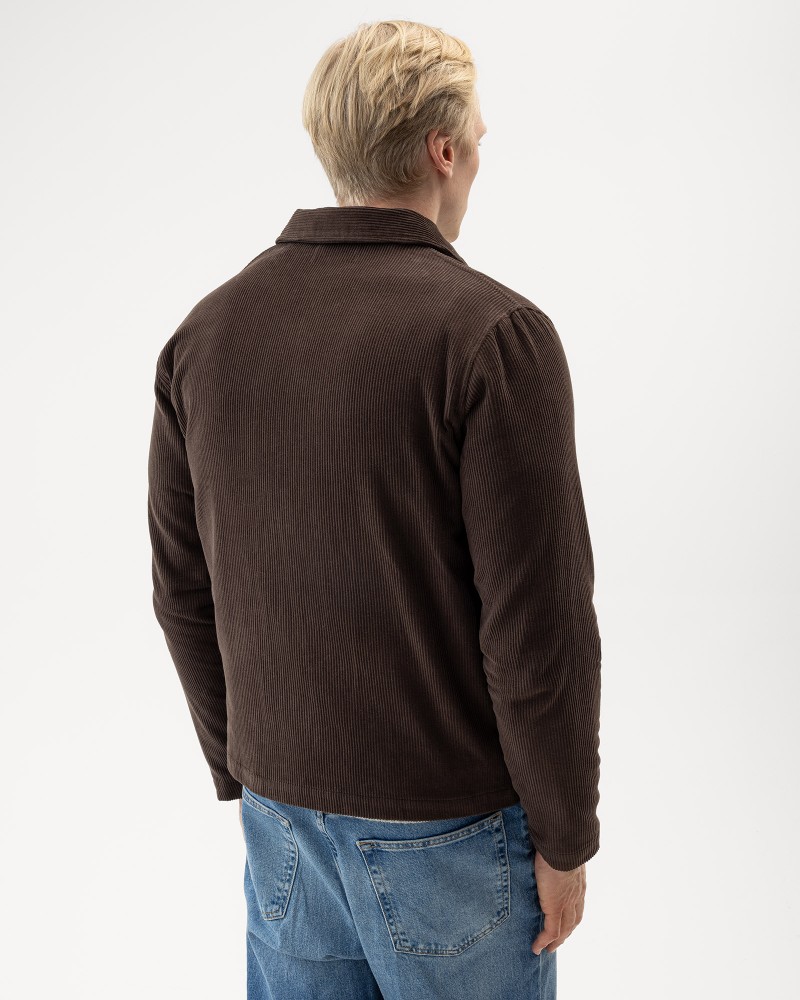 Birger Cord Jacket Dark Chocolate