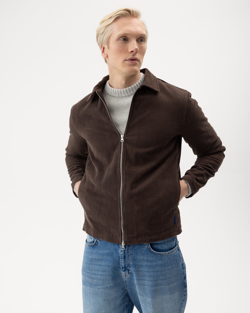 Birger Cord Jacket Dark Chocolate