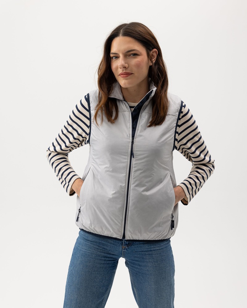 Birgitte Vest WP Marble Grey