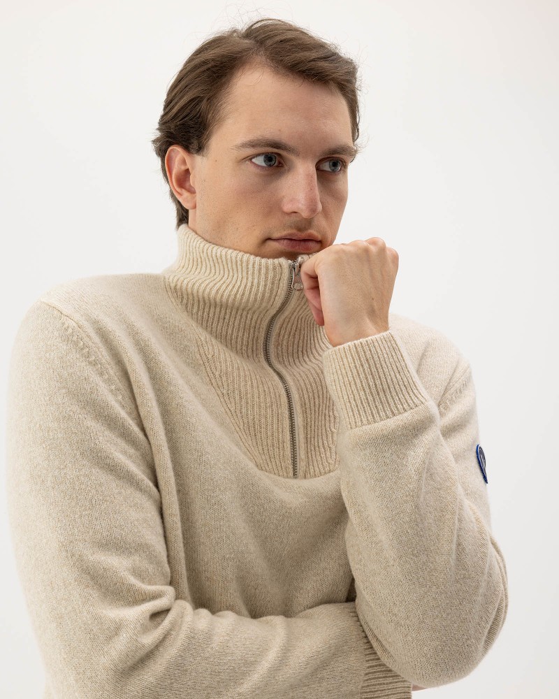 Bosse T-neck WP Creme