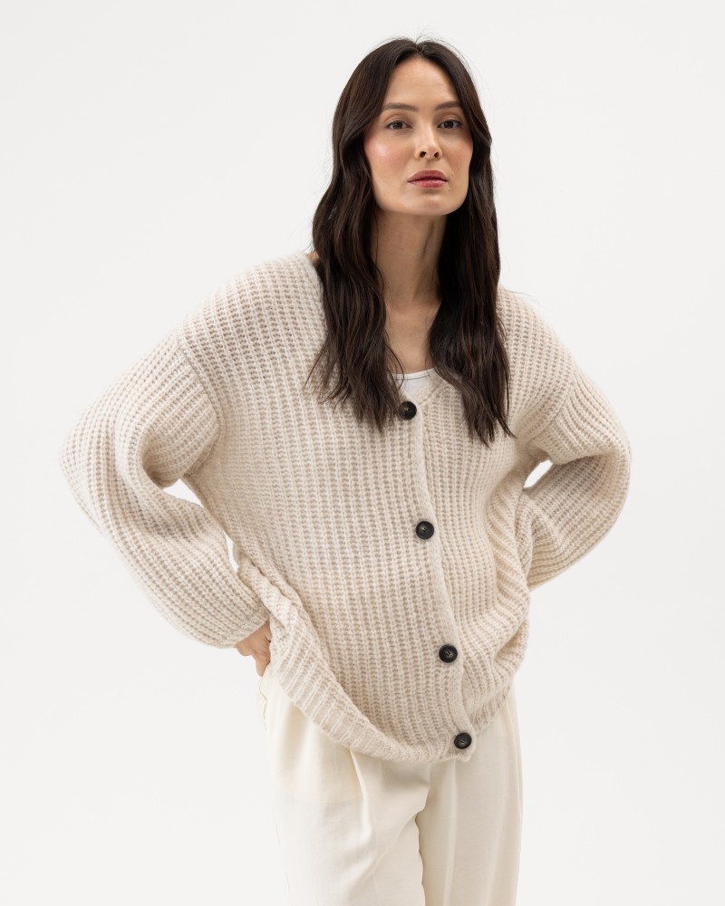 Cajsa Cardigan Cajsa Cardigan Sandshell