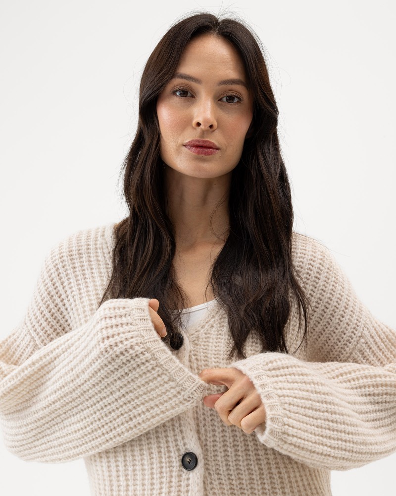Cajsa Cardigan Cajsa Cardigan Sandshell