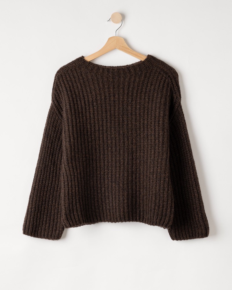 Cajsa Sweater Cajsa Sweater Brown