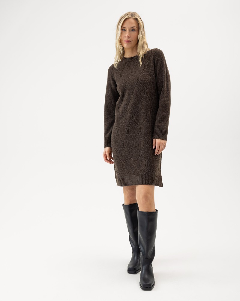 Carro Dress Carro Dress Brown Mel.