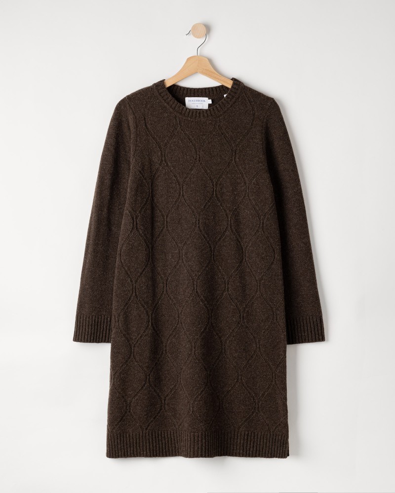 Carro Dress Carro Dress Brown Mel.