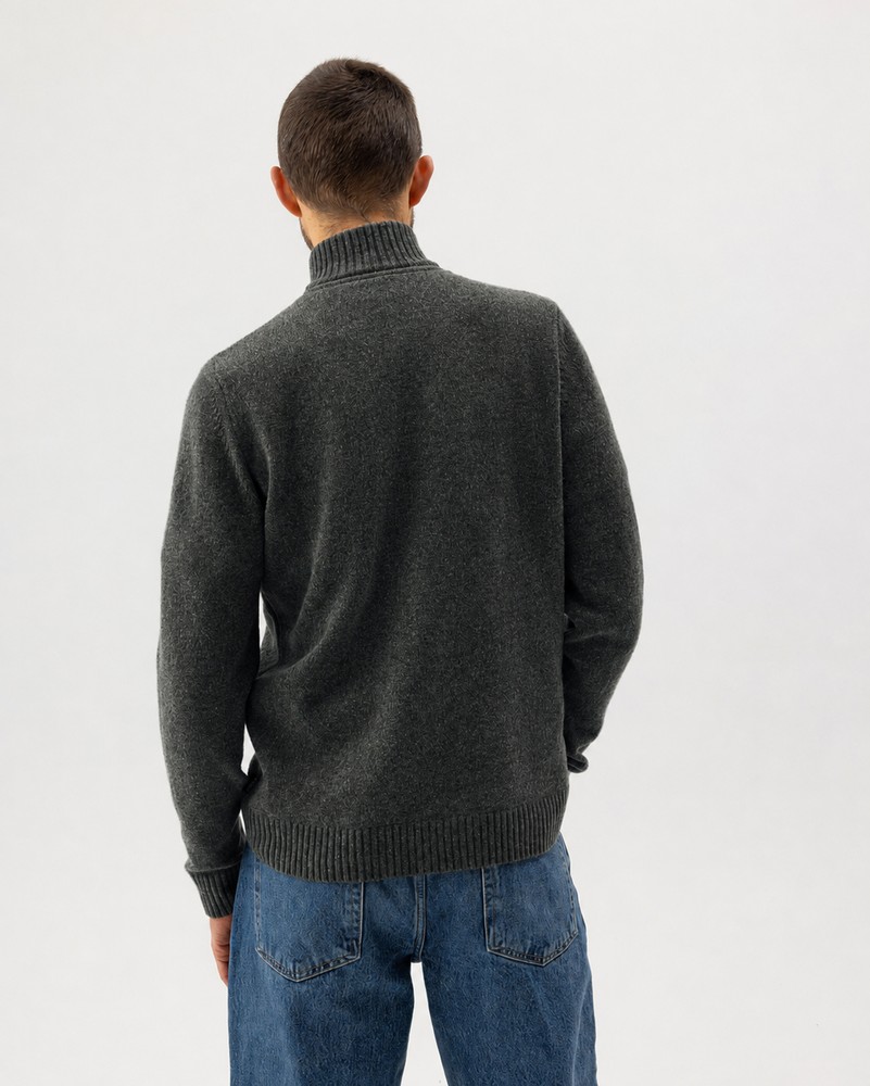 Charles T-neck Forest Green