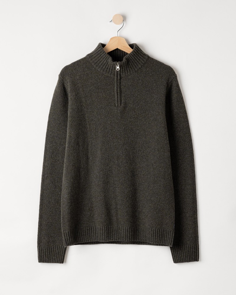 Charles T-neck Forest Green