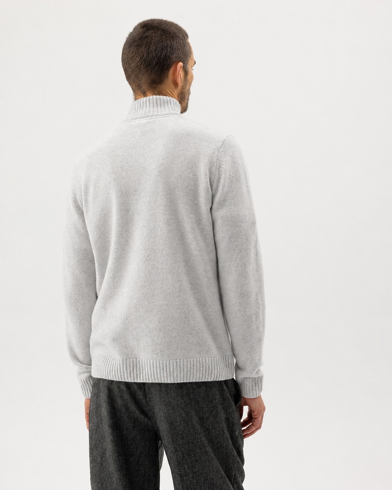 Charles T-neck Marble Grey