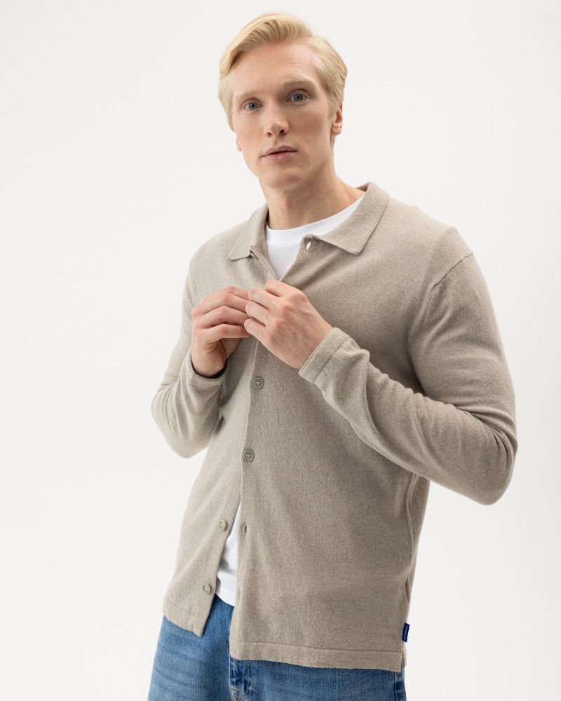 Chris Shirt Taupe