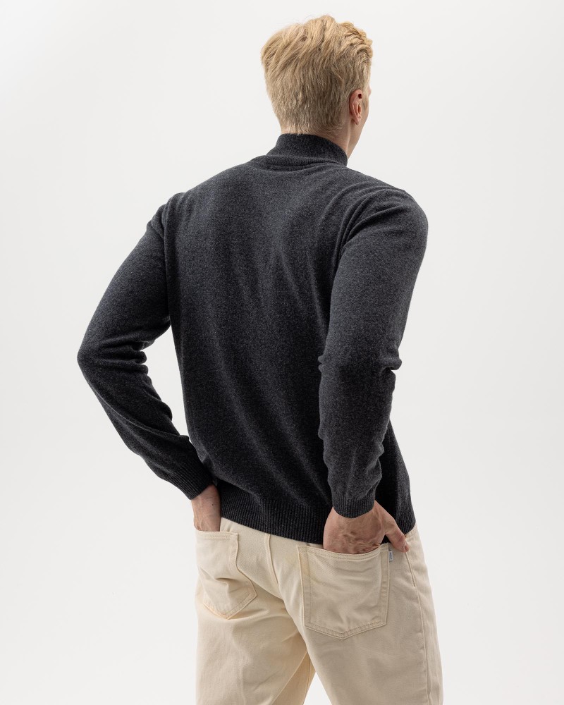 Dennis T-neck Dennis T-neck Anthracite Mel.