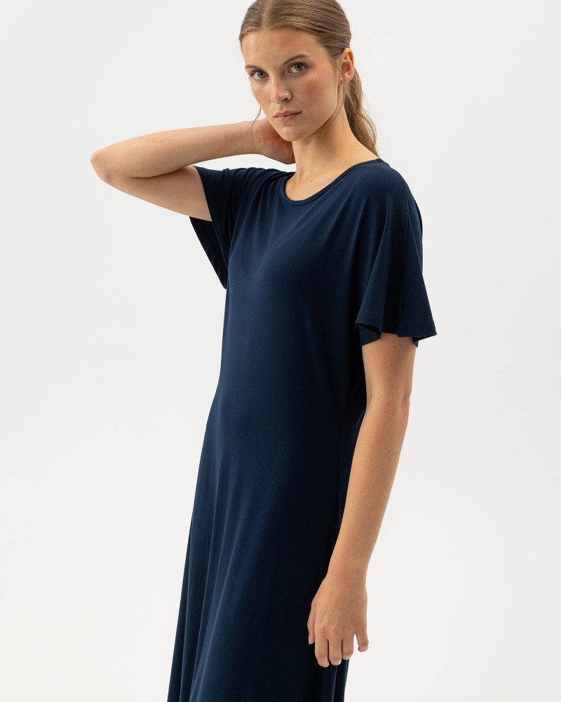 Ellen Capsleeve Dress Navy