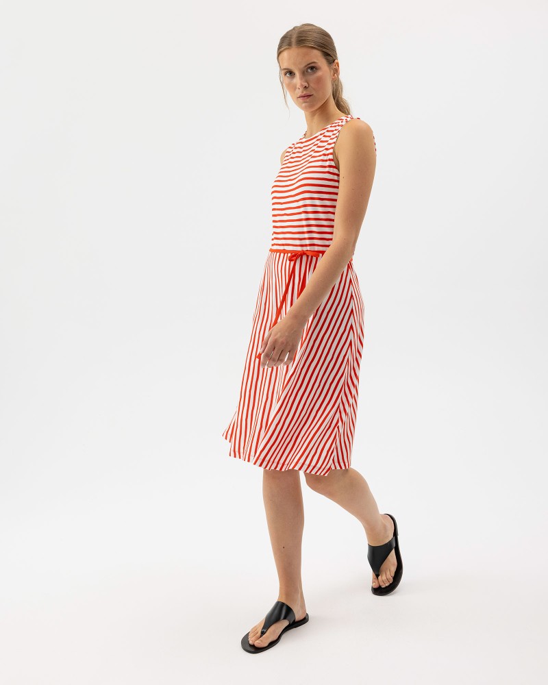 Ellen Dress Ellen Dress Off White/Bright Red