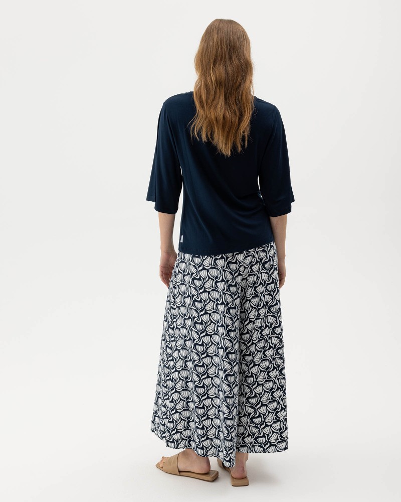 Ellen Skort Navy (pattern)