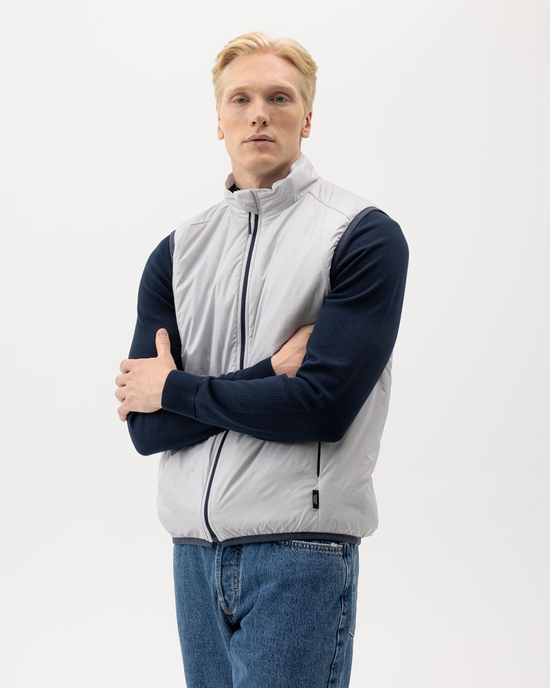 Emanuel Vest WP Marble Grey