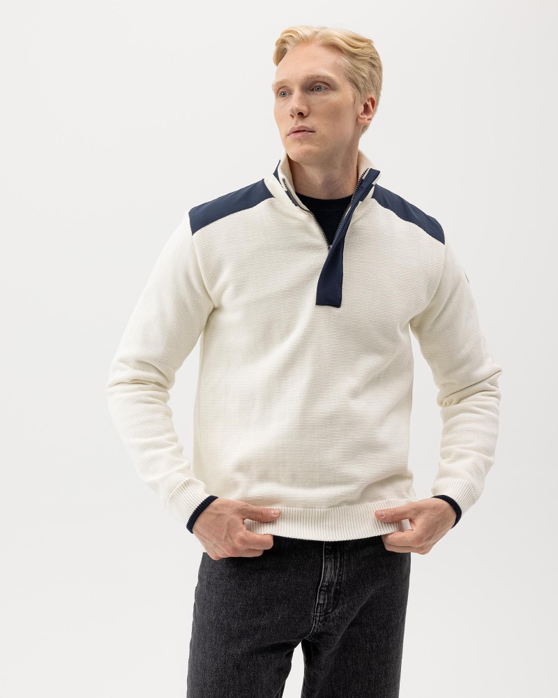Eskil T-neck WP Off White