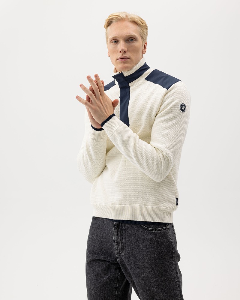 Eskil T-neck WP Off White