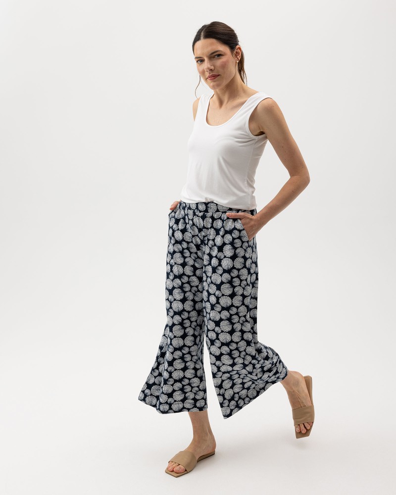 Esther Pants Navy/Off White (shell)