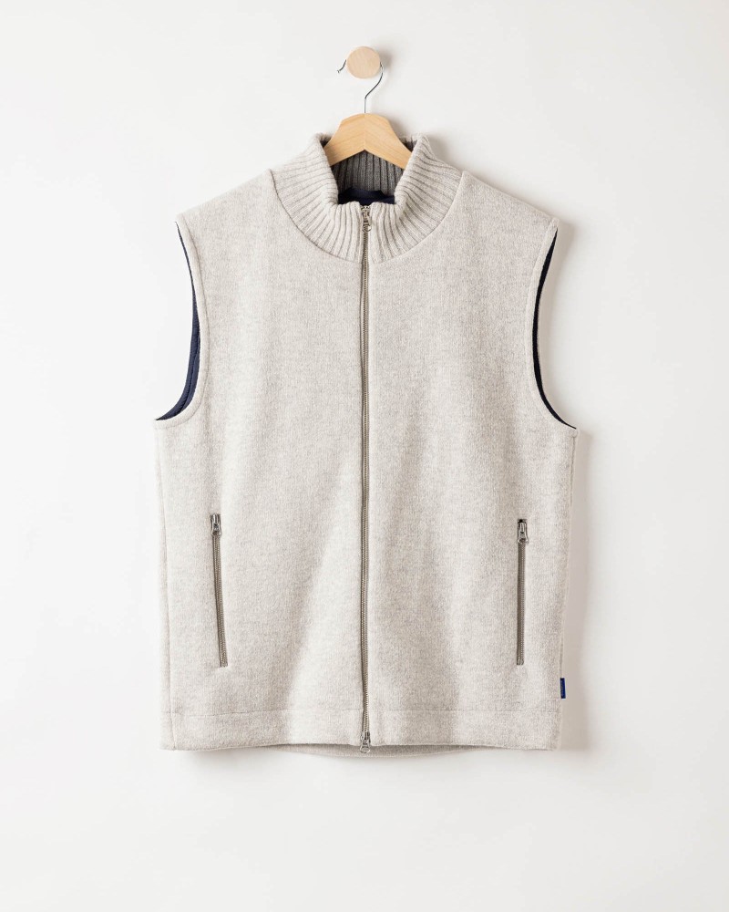 Fred Vest WP Light Grey Mel.