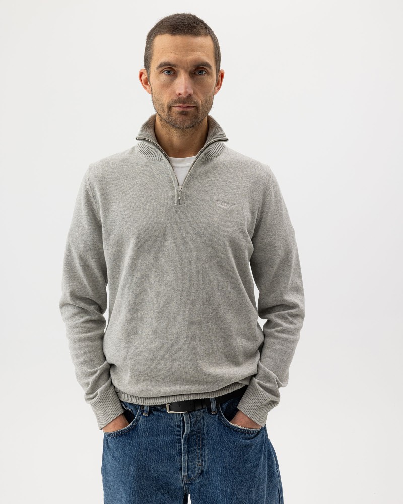 Holger T-neck Holger T-neck Light Grey Mel.