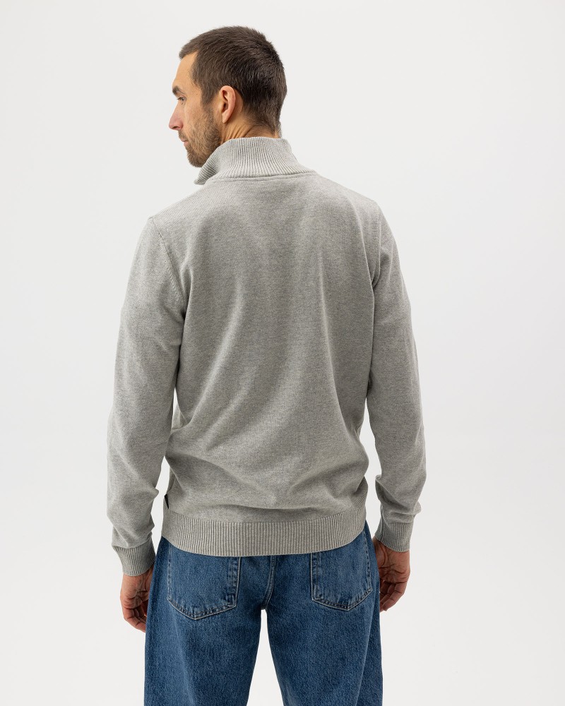 Holger T-neck Holger T-neck Light Grey Mel.
