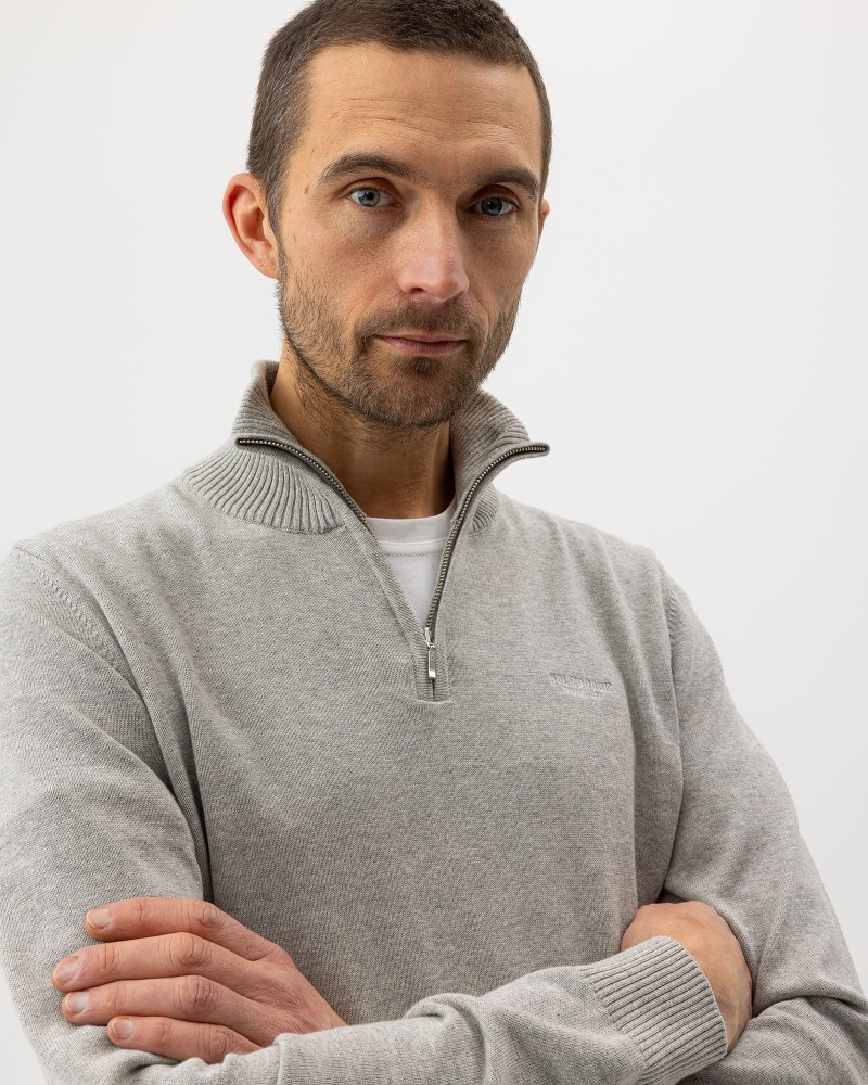 Holger T-neck Holger T-neck Light Grey Mel.