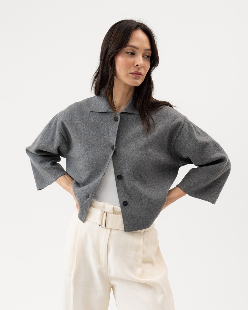 Jane Jacket Jane Jacket Dark Grey Mel.