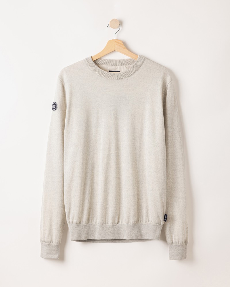Jesper Crew WP Light Grey Mel.