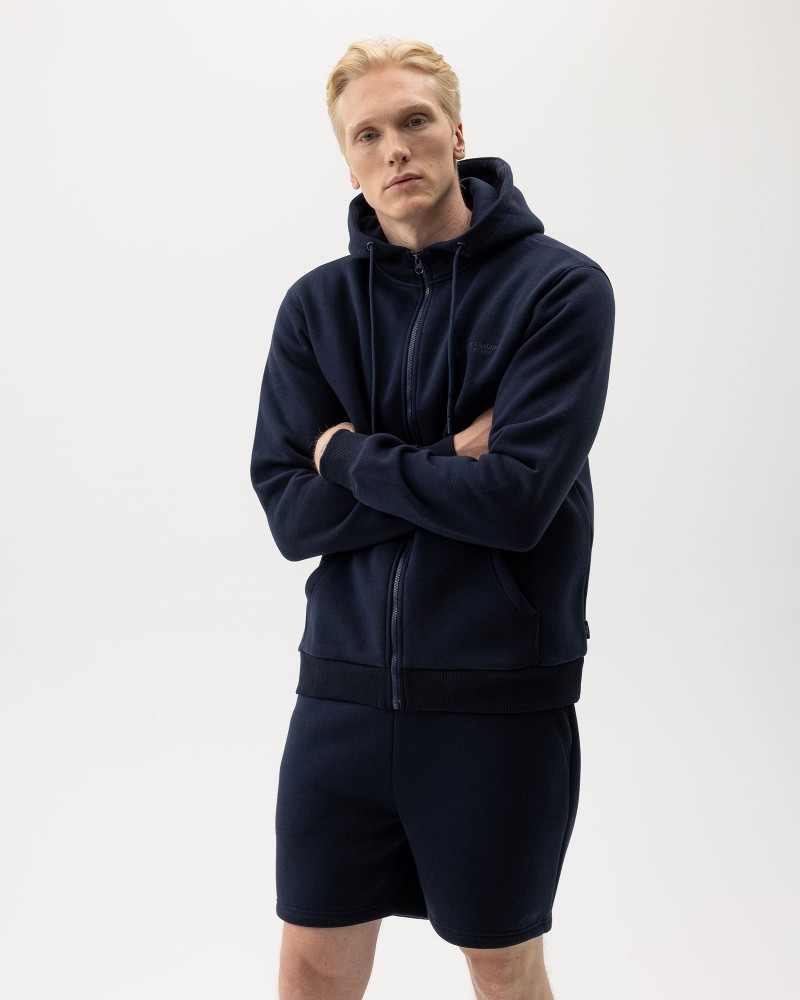 John Zip Hoodie John Zip Hoodie Navy