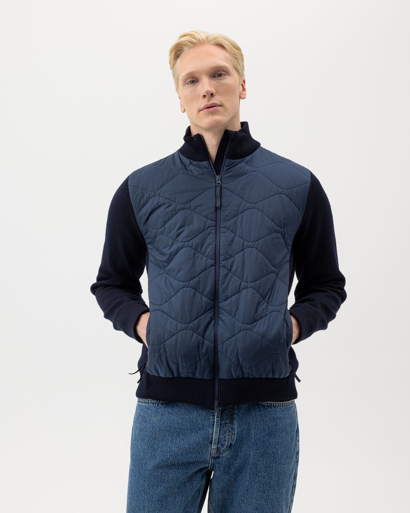 Johnny Fullzip WP Navy