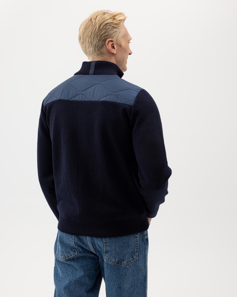 Johnny Fullzip WP Navy