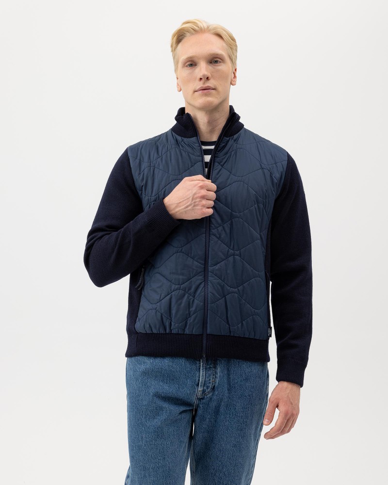 Johnny Fullzip WP Navy