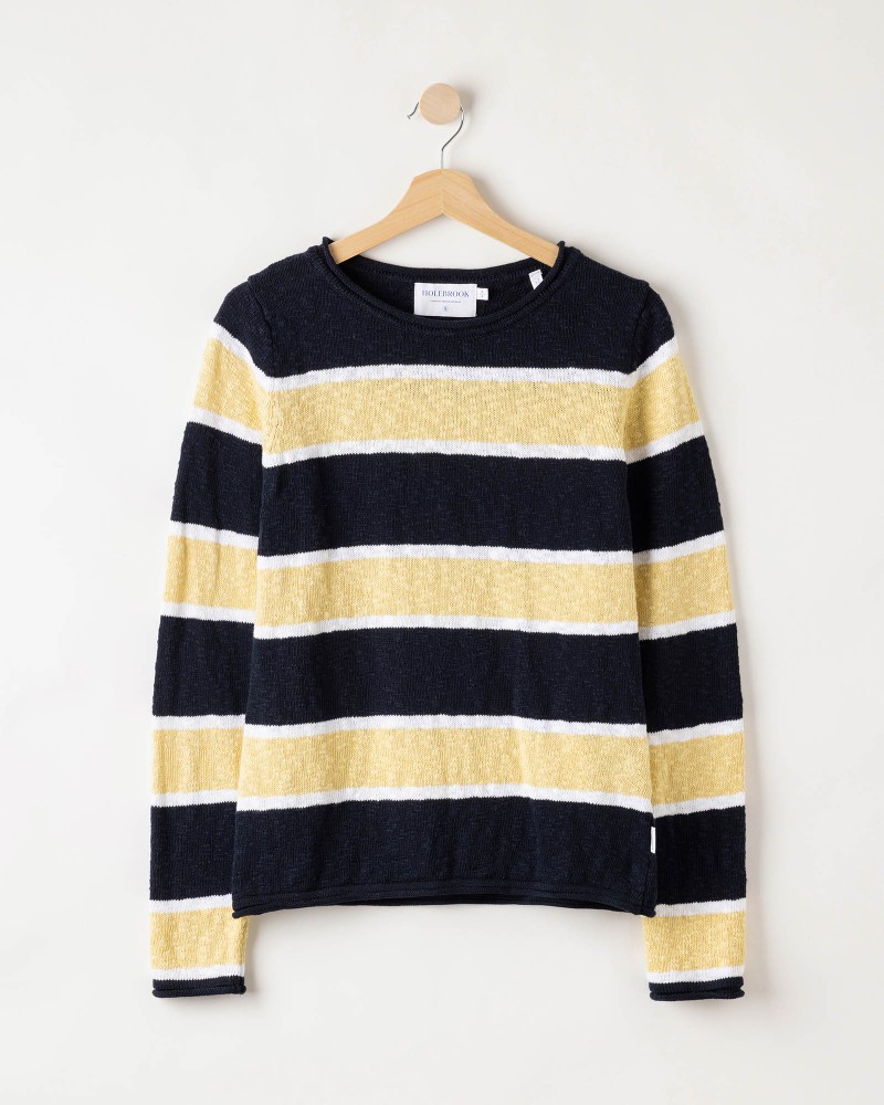 Juni Boatneck Navy (multi color)