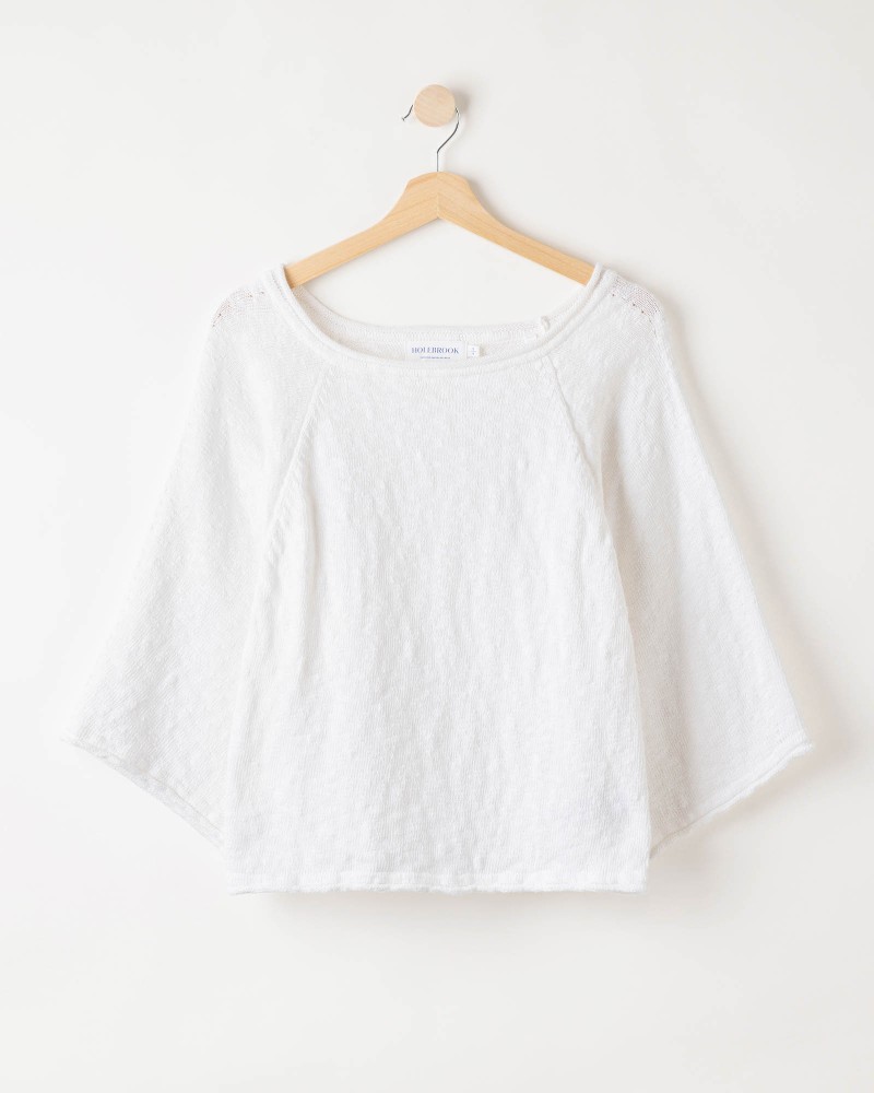 Juni Boxy Top White