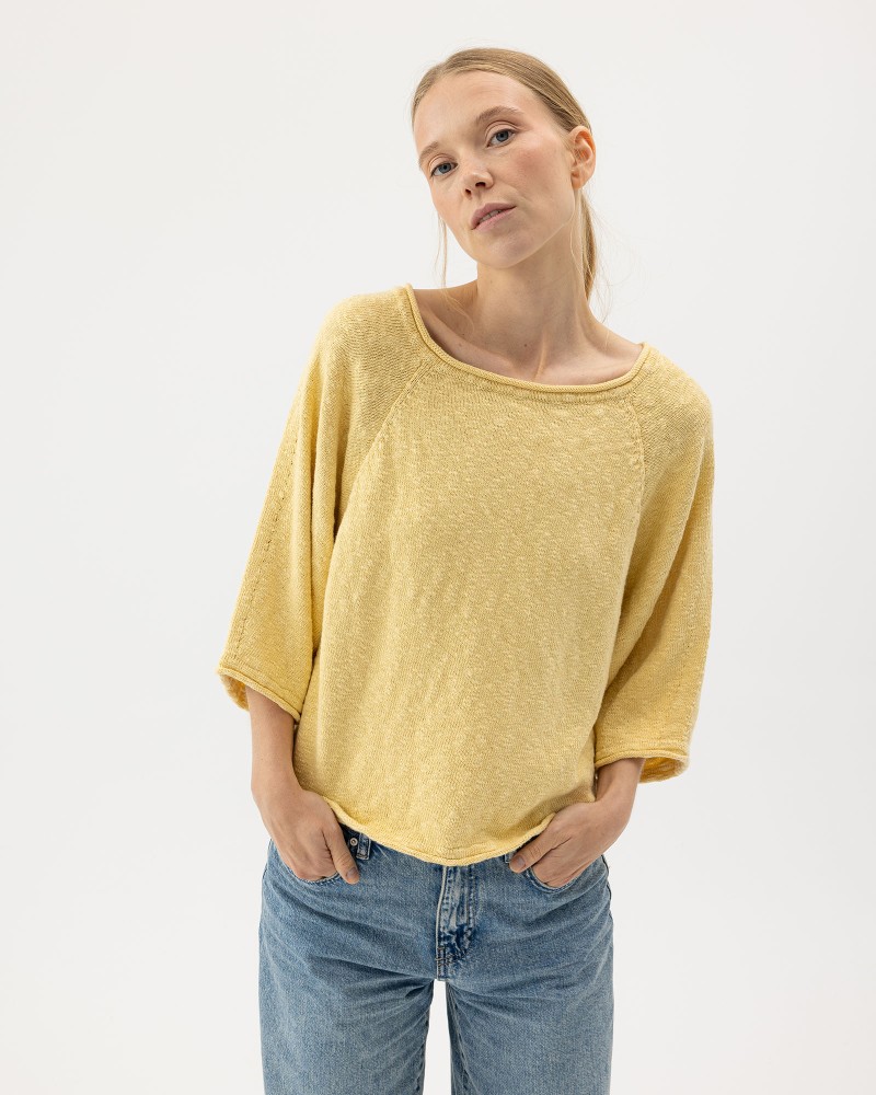 Juni Boxy Top Straw