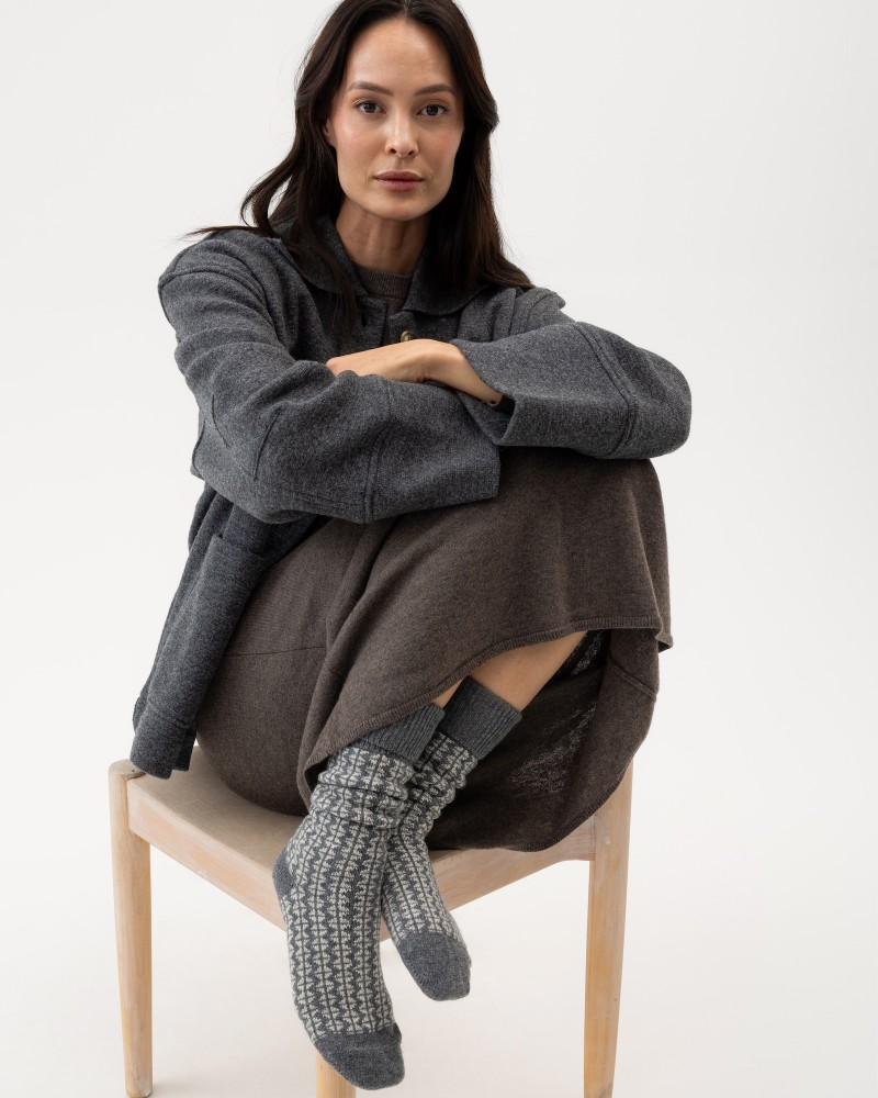 Järvsö Raggsocka Järvsö Raggsocka Dark Grey Mel.