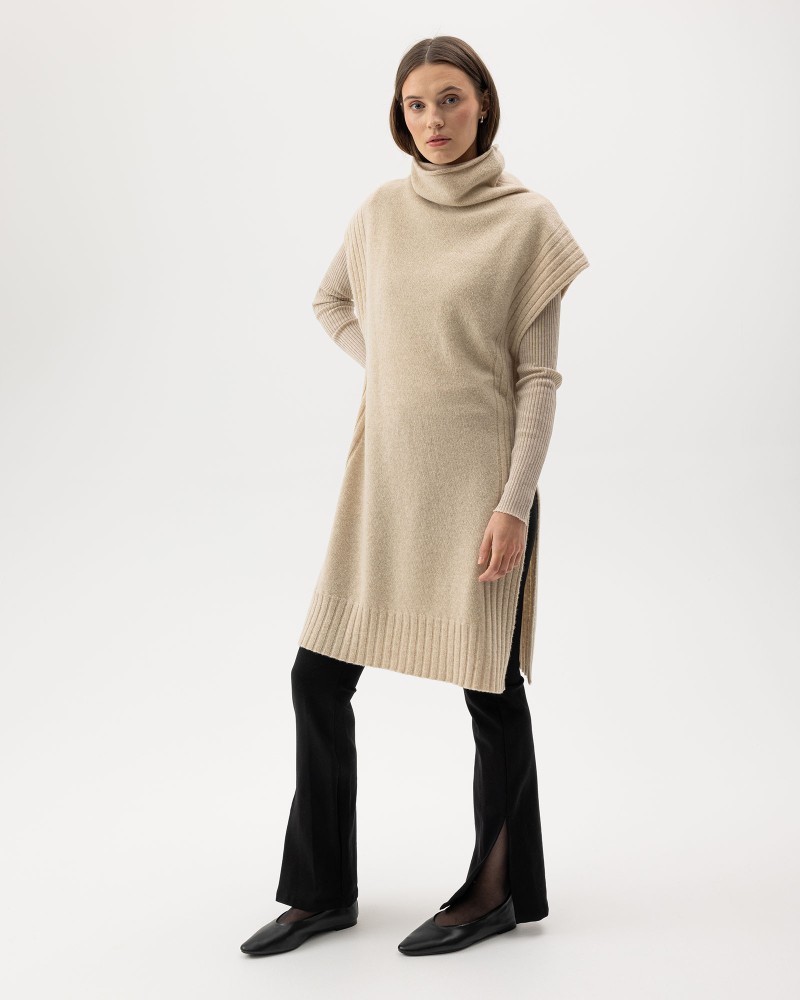 Kicki Long Vest Kicki Long Vest Sand