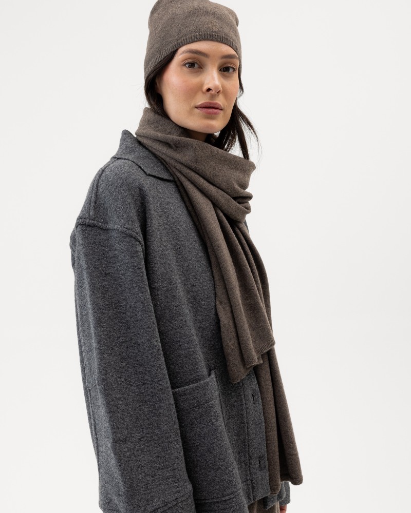 Koster Scarf Dark Taupe