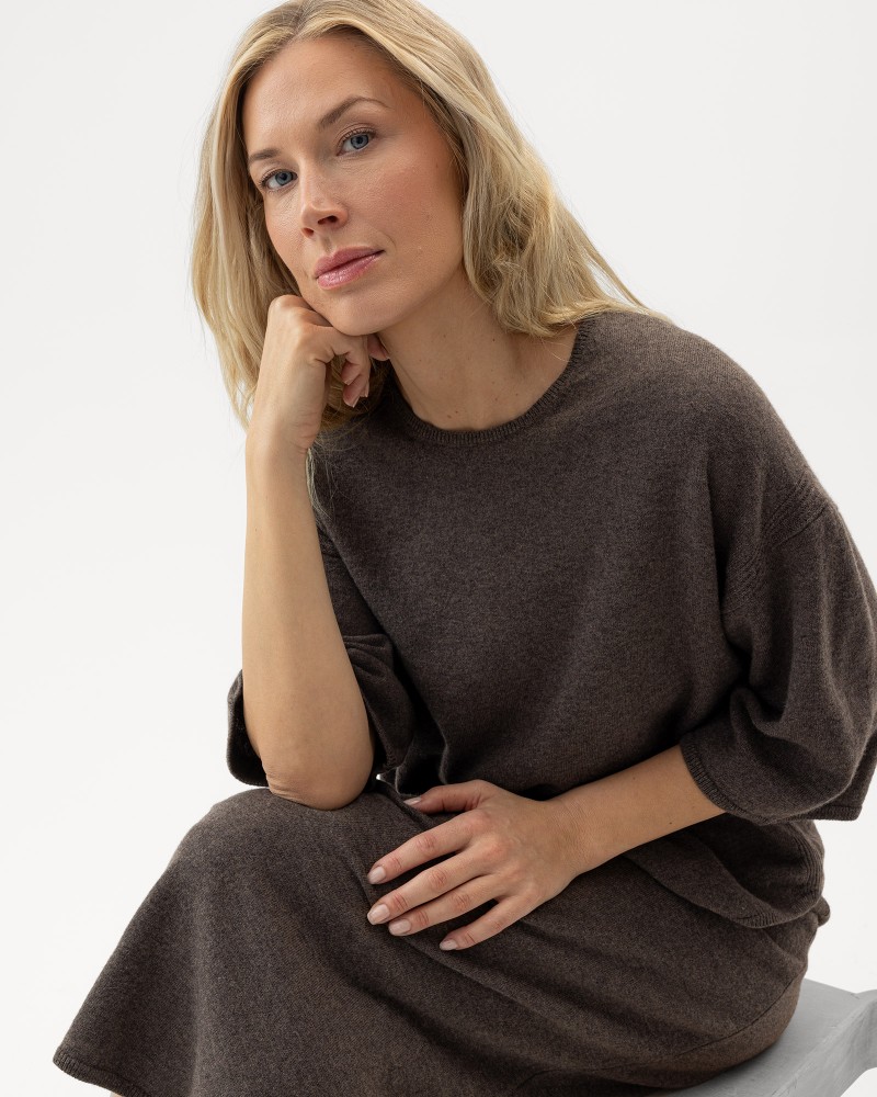 Kristina Top Dark Taupe