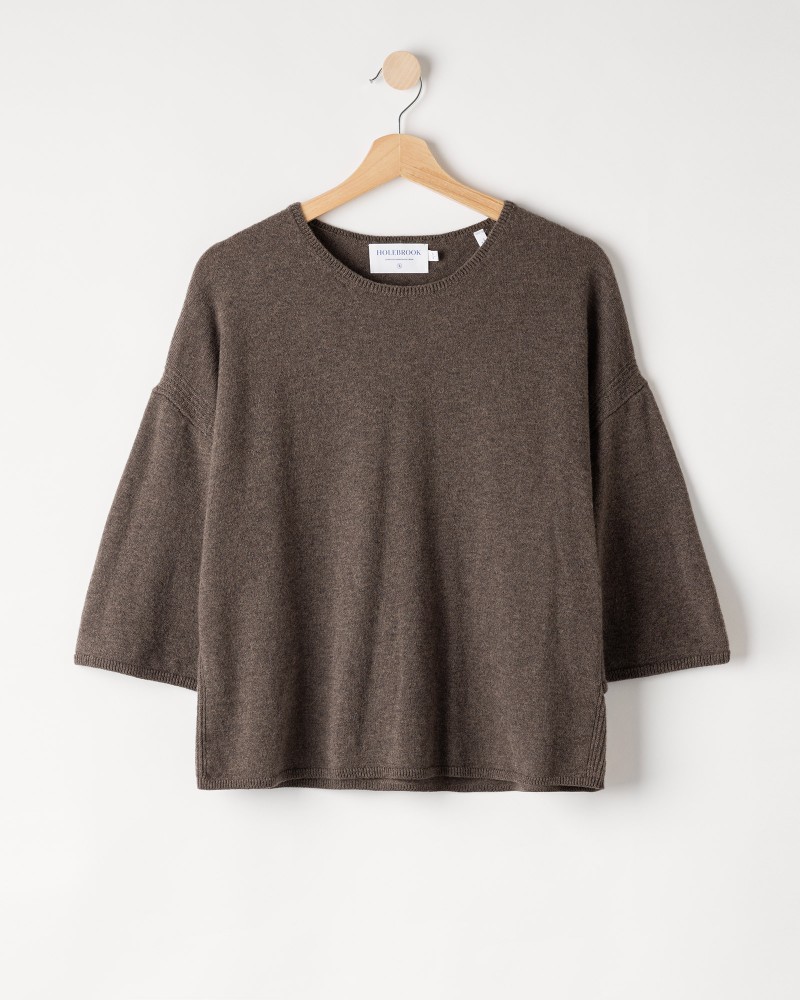 Kristina Top Dark Taupe