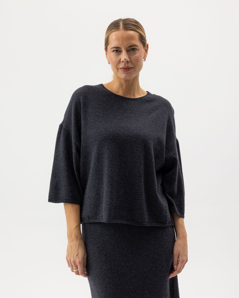 Kristina Top Black Mel.