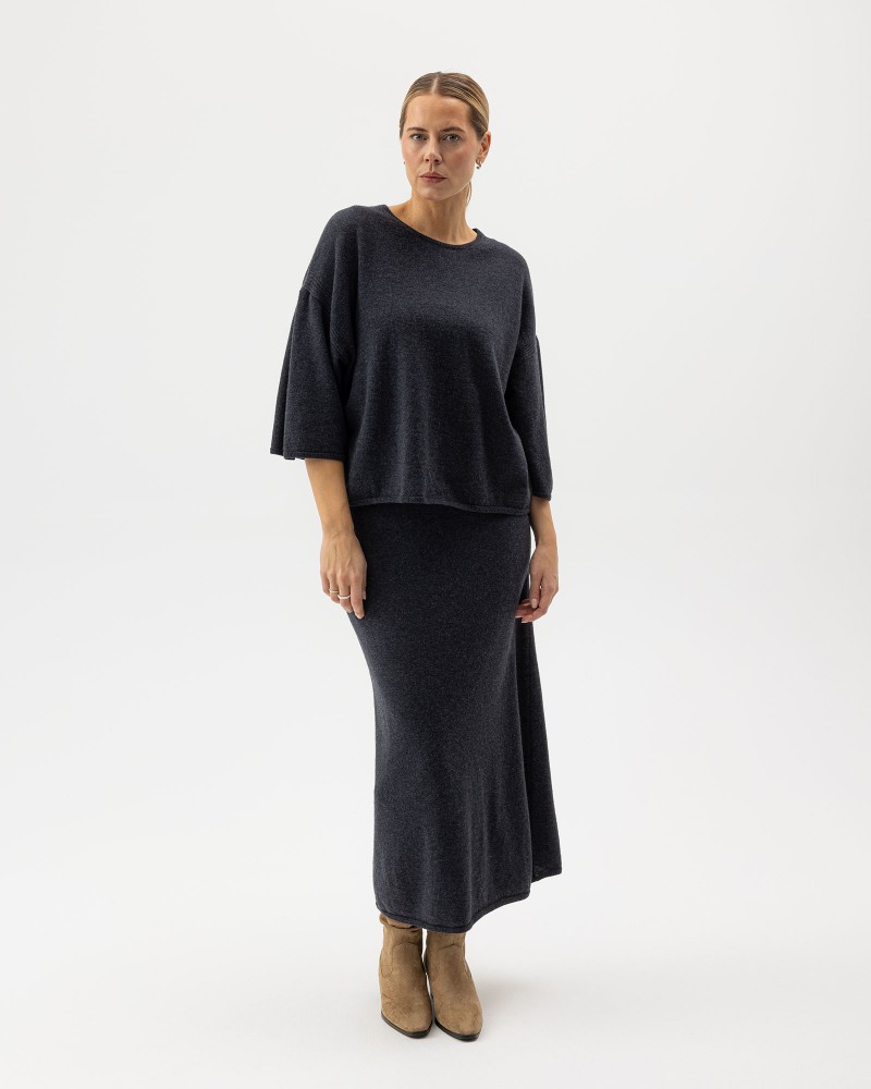 Kristina Top Black Mel.