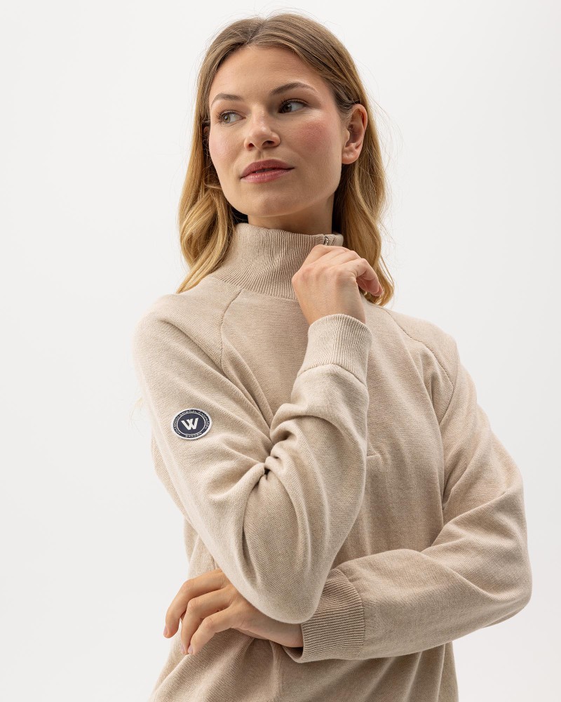 Laura T-neck WP Laura T-neck WP Oyster