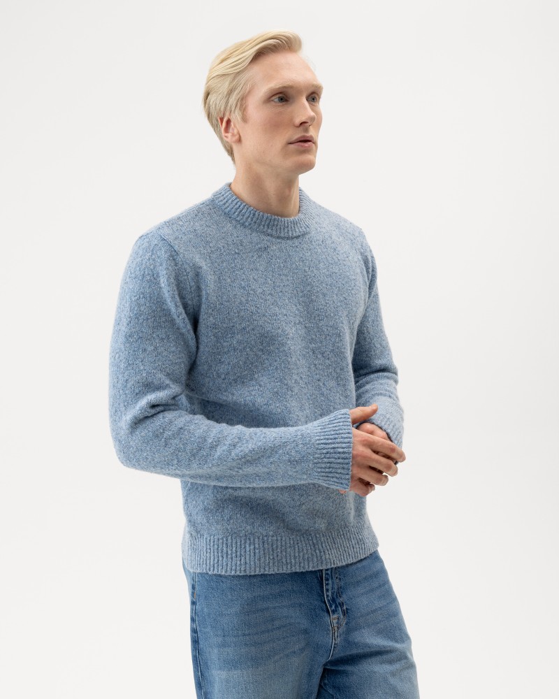 Liam Crew Blue Fog